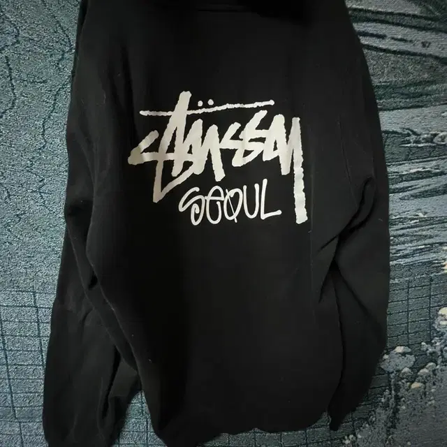 stussy 서울 후드 (L)판매