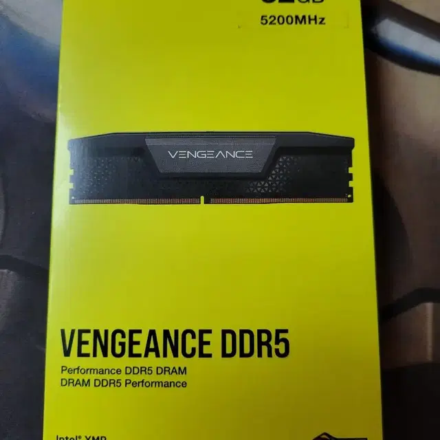 [미개봉]CORSAIR DDR5-5200 VENGEANCE 32GB 팜