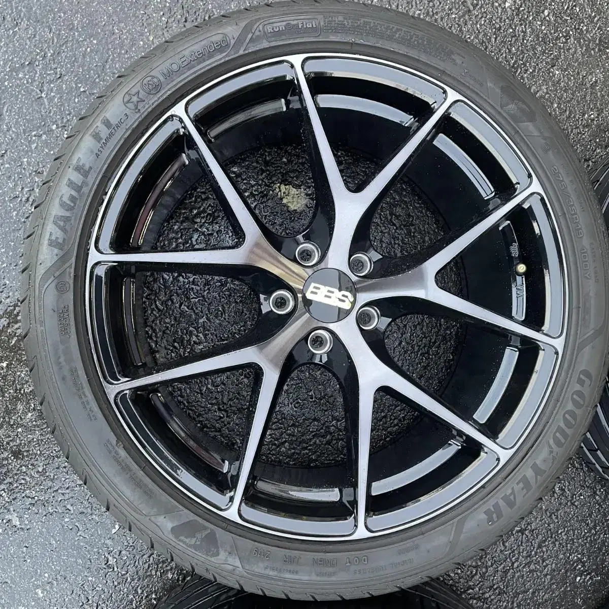 [판매] BBS cir 사제19인치 휠타이어셋.벤츠e클,bmw5,7