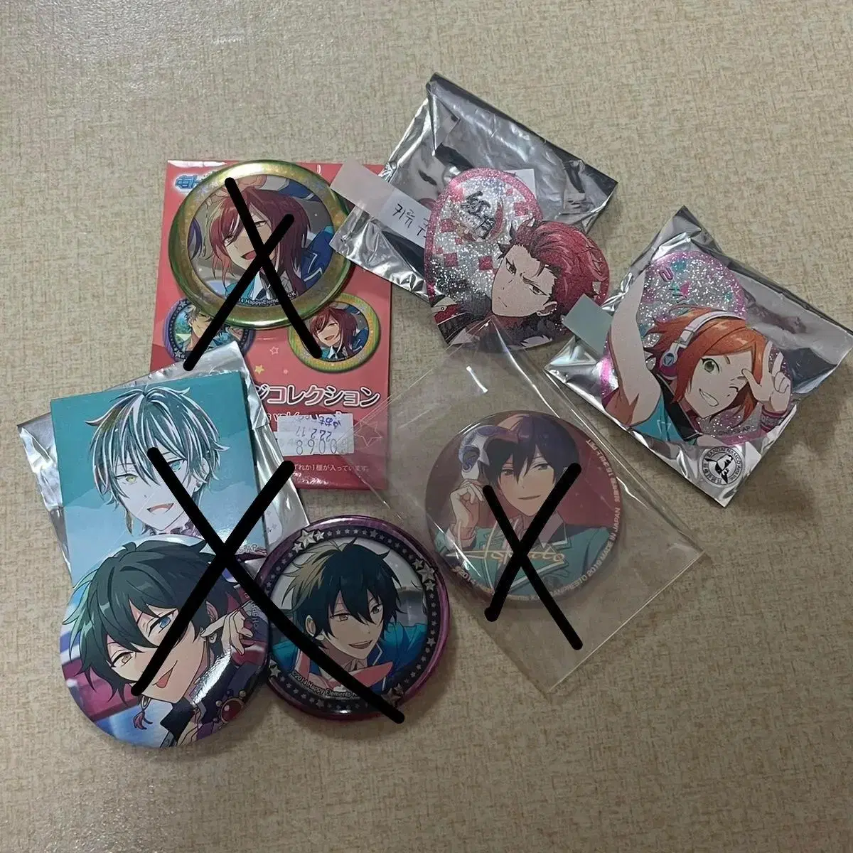 Ensemble Stars Badge Aniart Can Badge Clip Badge Mikahokutonatsumekuro