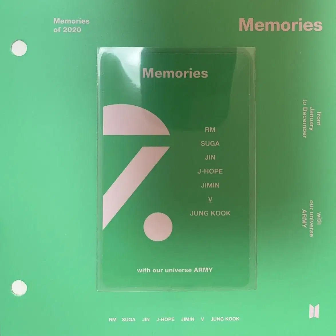 2020메모리즈 블레 태형 풀박 2020memories Teahyung