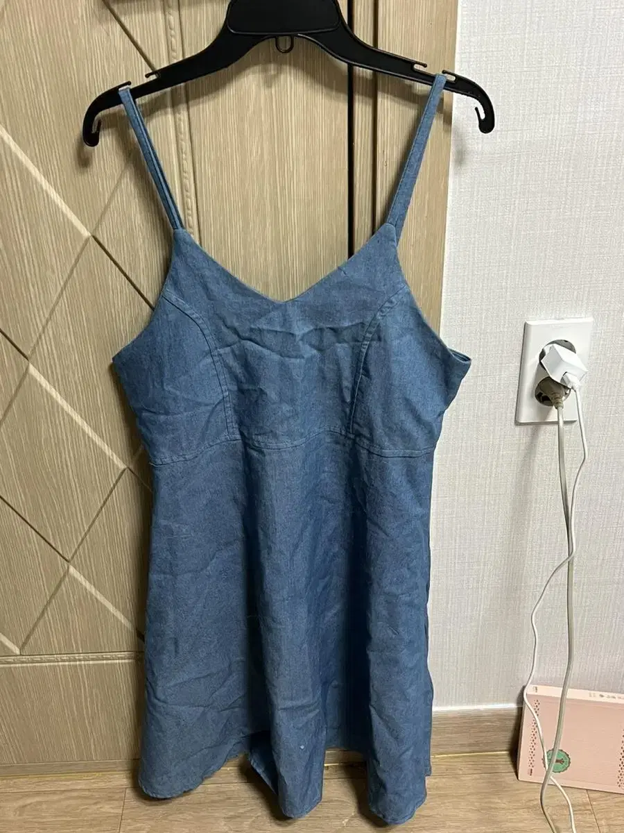 blue bustier onepiece