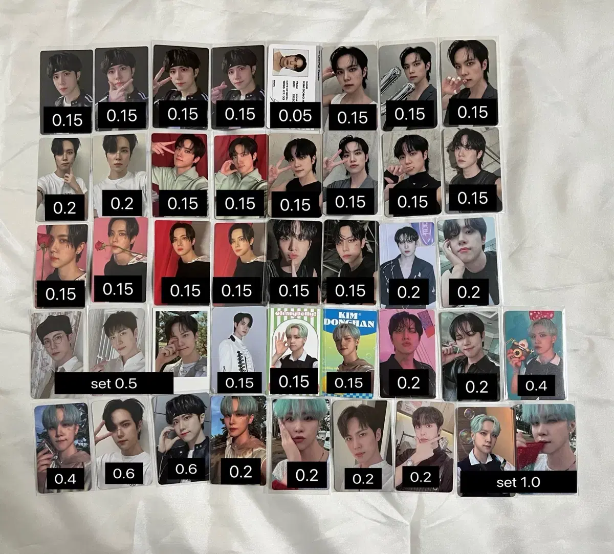 wei kim donghan 4집 5집 japan album unreleased photocard photocard wts sell