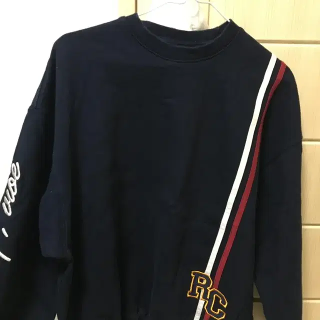 RC Double Line Sweat Shirt_Navy