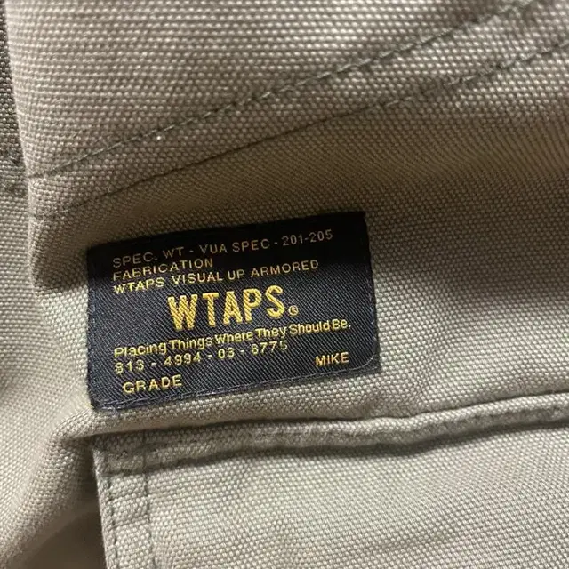 wtaps n3b m사이즈