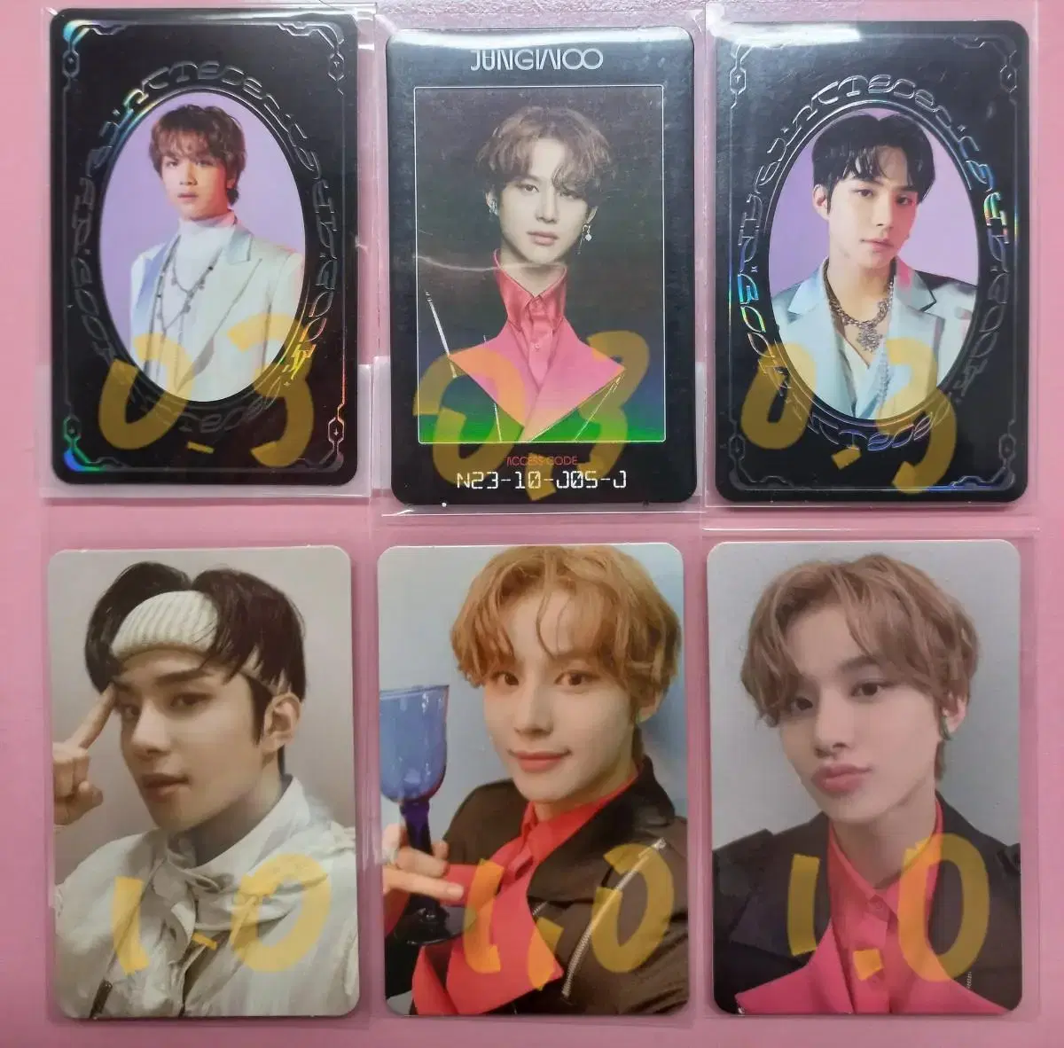 Zan Den Jung HairbandJungwoo KissJungwoo Photocard