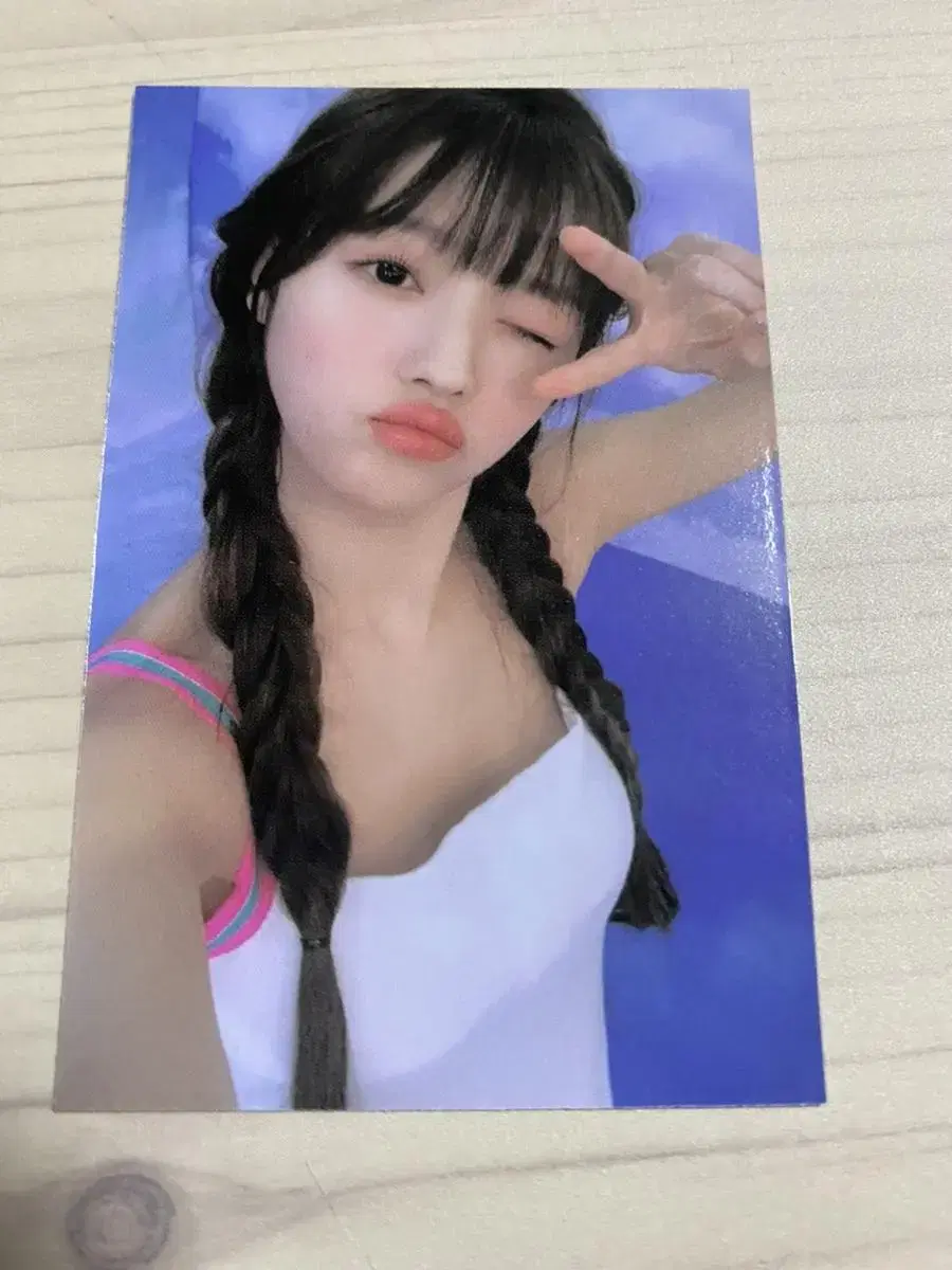 Oh my girl yooa address album photocard wts