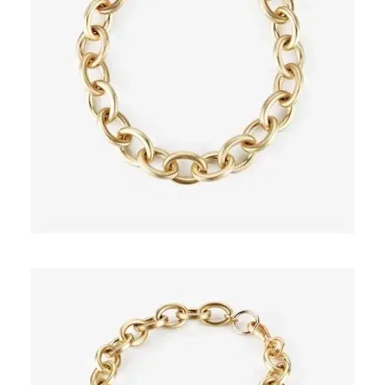 monday edition bold oval chain necklace