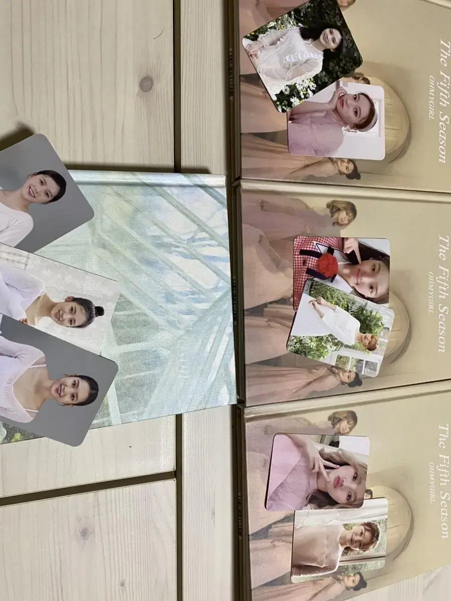 oh my girl fifth season multiseason album photocard wts