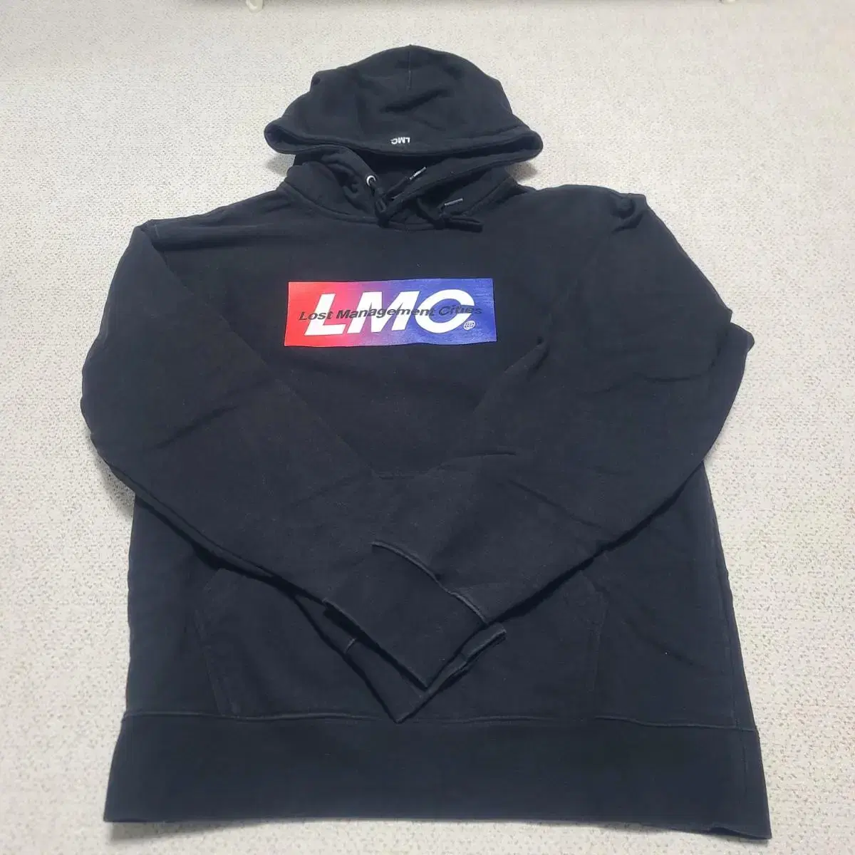 엘엠씨 LMC 후드티 블랙 M