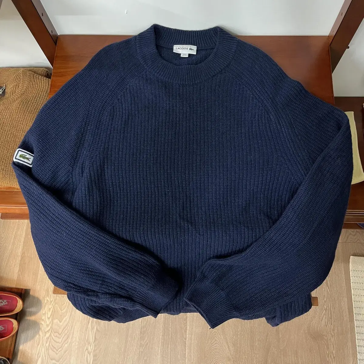 LACOSTE wool knit