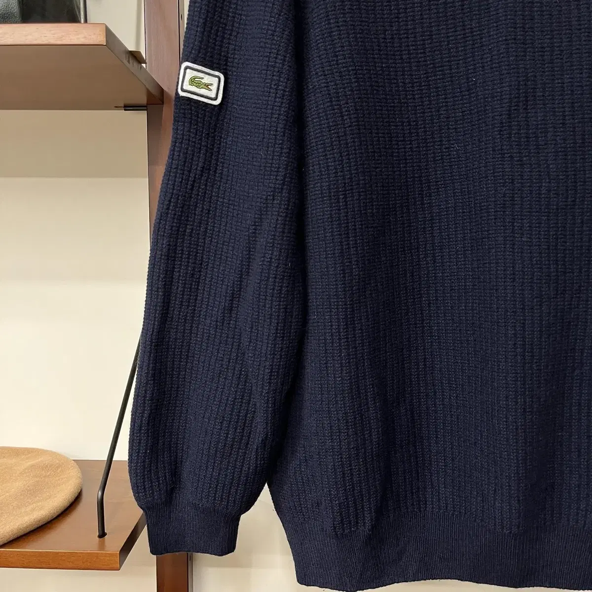 LACOSTE wool knit