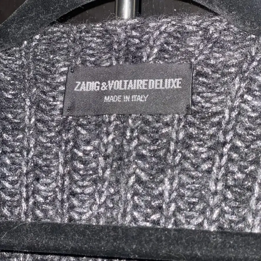 Zadig & Voltaire 자딕앤볼테르  숄 가디건 알파카