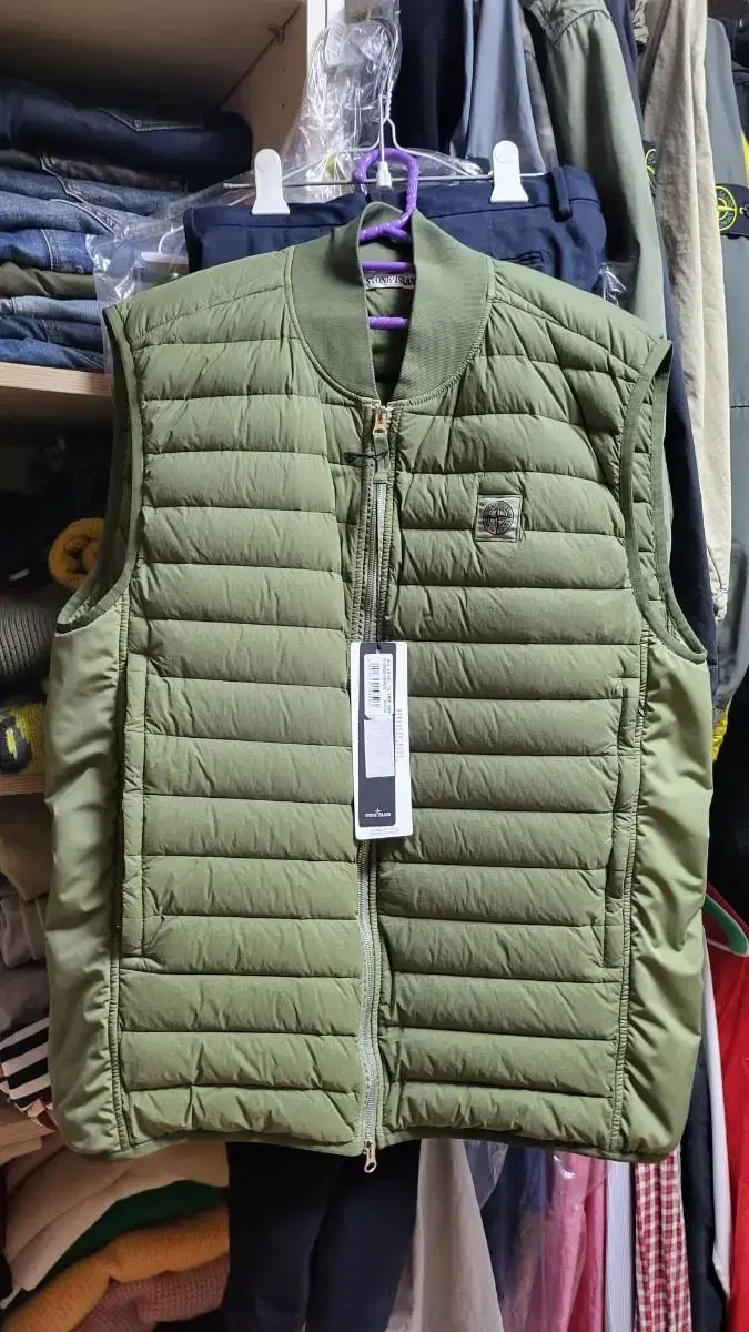 (XL) Stone Island Roomwoven Lightweight Padded Vest