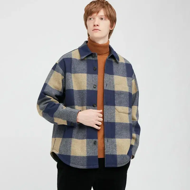 (L) Uniqlo Overshirt Jacket