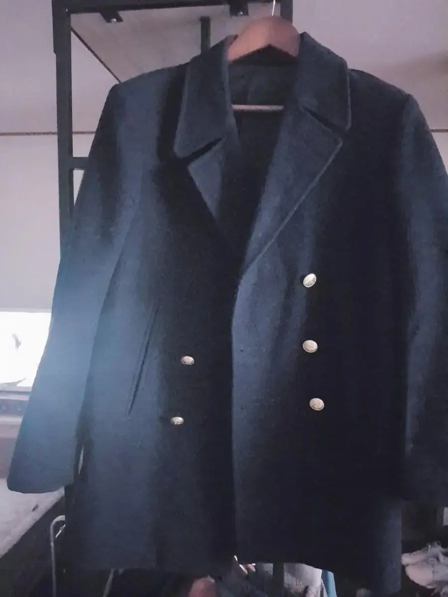 Navy Jacket with Keum Buttons