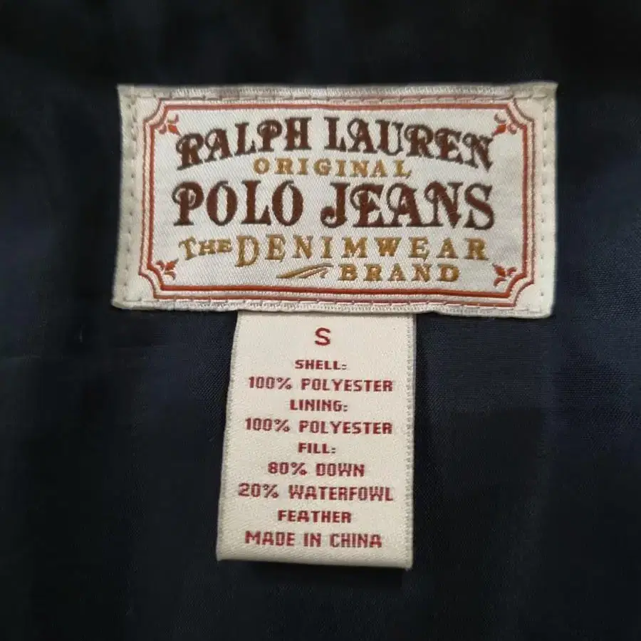 66)랄프로렌 폴로진스 POLO JEANS여성 다운패딩