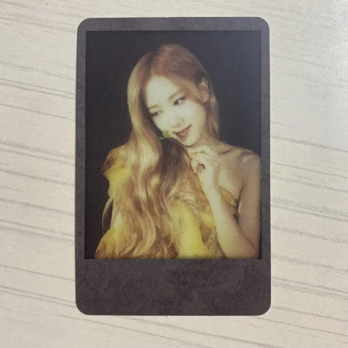 Black Pink Kildeerup Kildeerup rose photocard