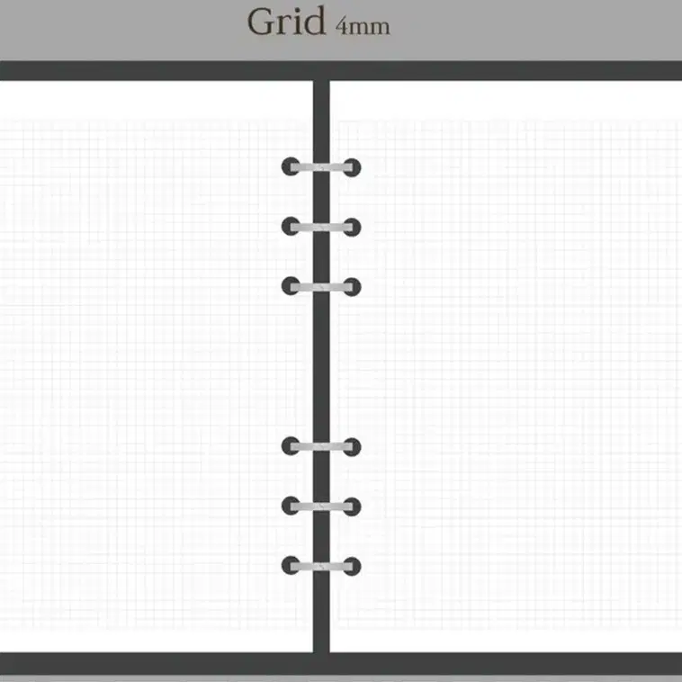 Grid 리필 내지 50매 판매합니다 (글입다 동주의 가방 맞춤)