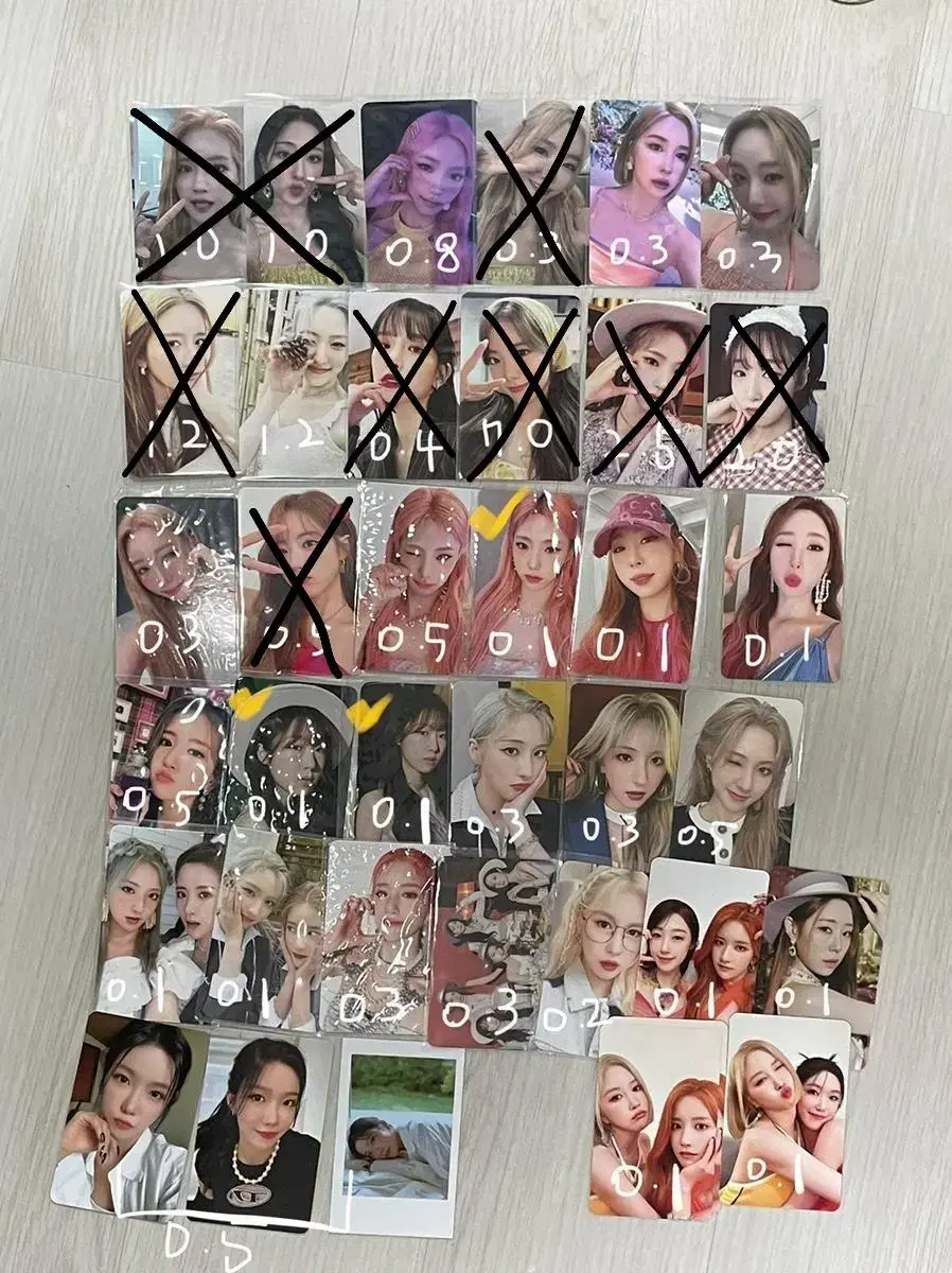 WJSN Photocard photocard unreleased photocard album Sequence seasons greetings Photocard