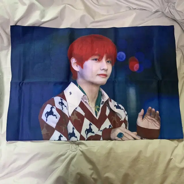 방탄소년단 방탄 뷔 김태형 반사슬로건 반슬