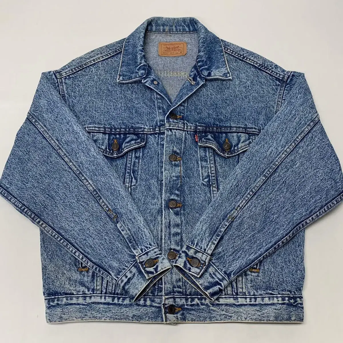 Levi's 90s Unmade Acid Wash Denim Jacket Jeans Jacket (M)