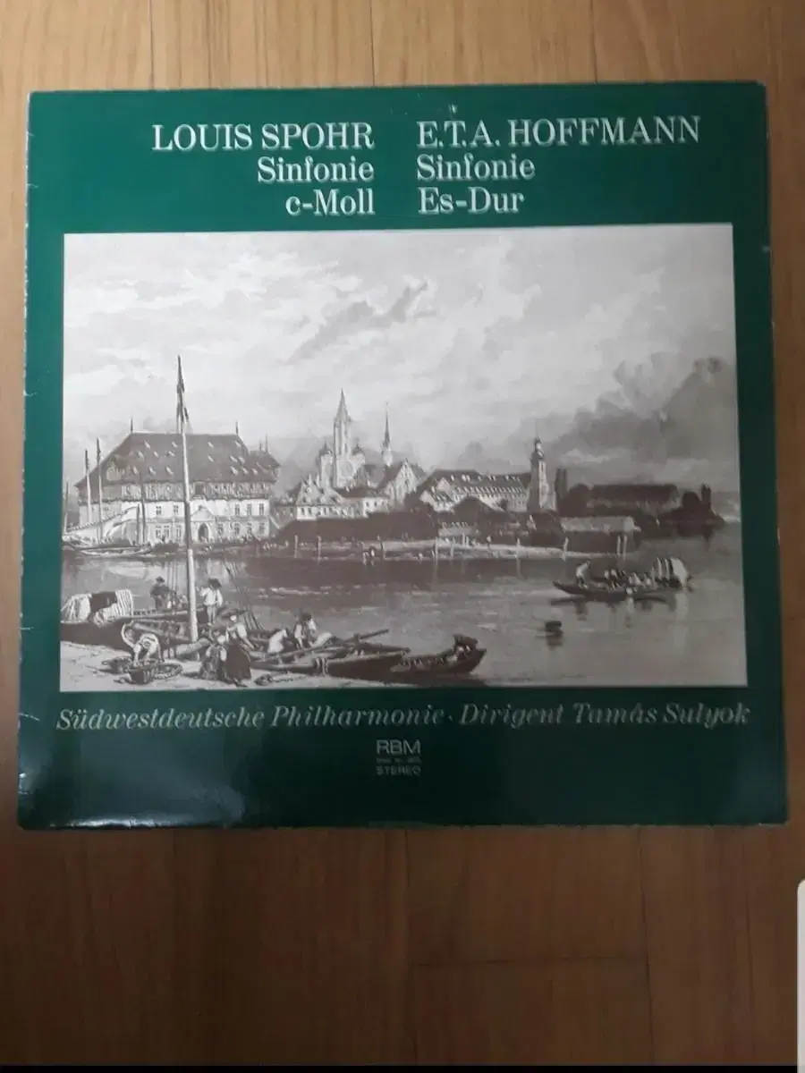 슈포어 다단조교향곡 호프만 내림마단조교향곡 독일 클래식 엘피 lp 바이닐