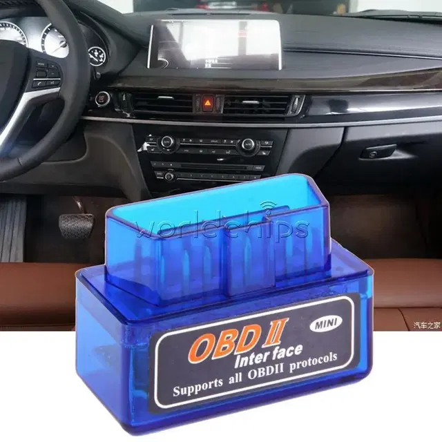 새 elm327 차량 고정 진단 스캐너 자동차 차 카 CAR OBD 2