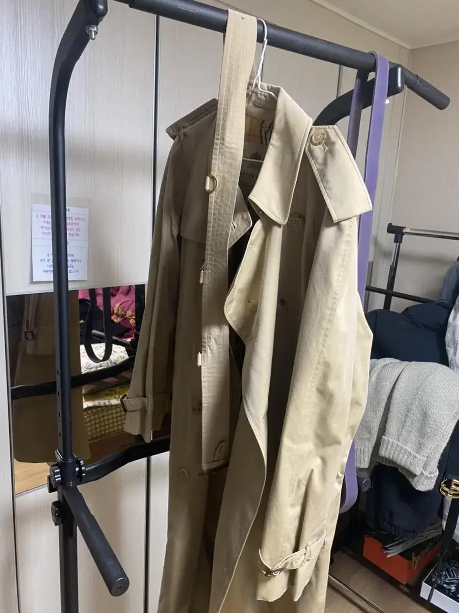 Burberry trench coat cost300