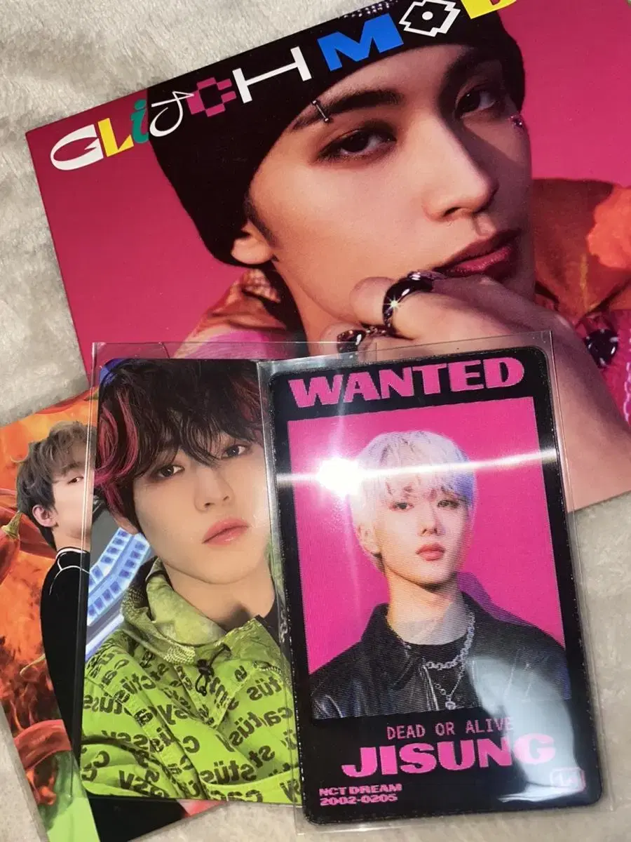 NCT Dream NCT Glitchmode Jewel mark chenle jisung photocard wts Hot Sauce