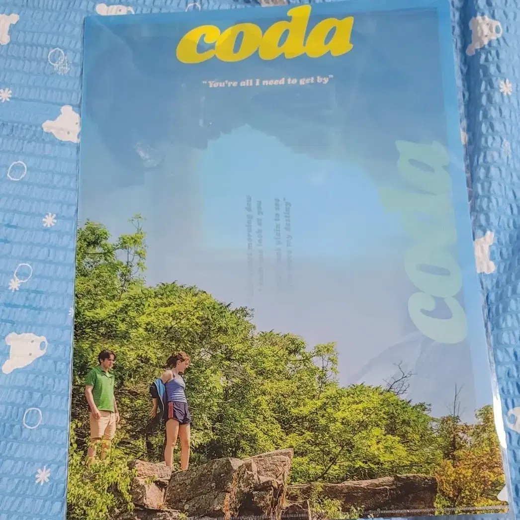 영화 코다 CODA A3 L홀더+포스터 세트 굿즈