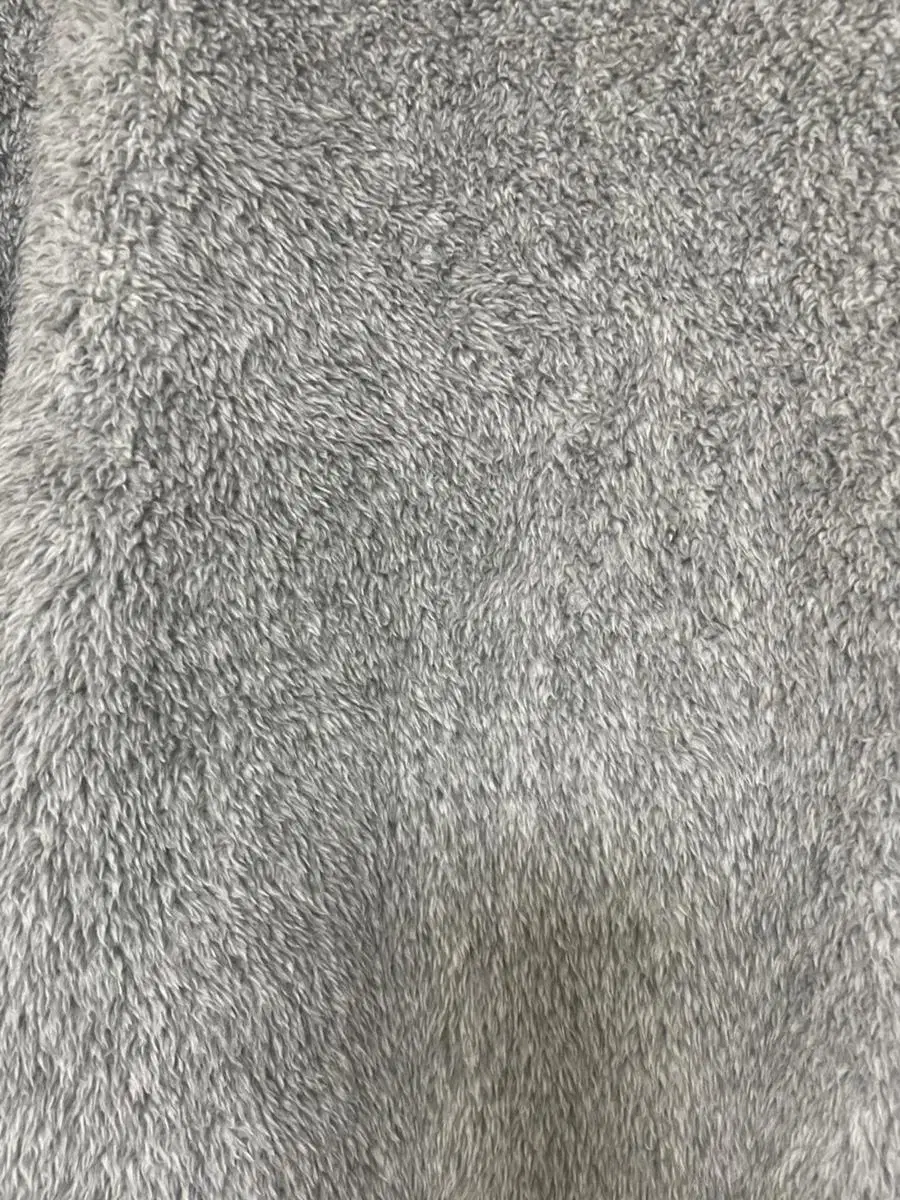 Gray fleece