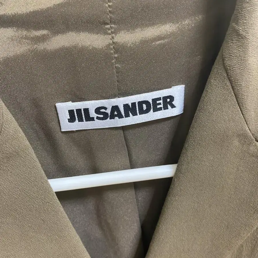 [질샌더 Jil Sander] 카키 블레이저 자켓 (사이즈 34/xs)