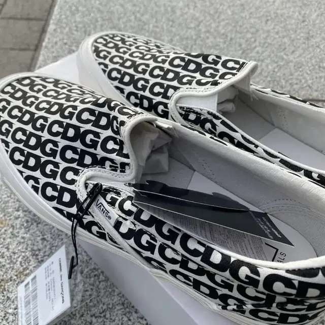 cdg x vans  슬립온 270 새상품