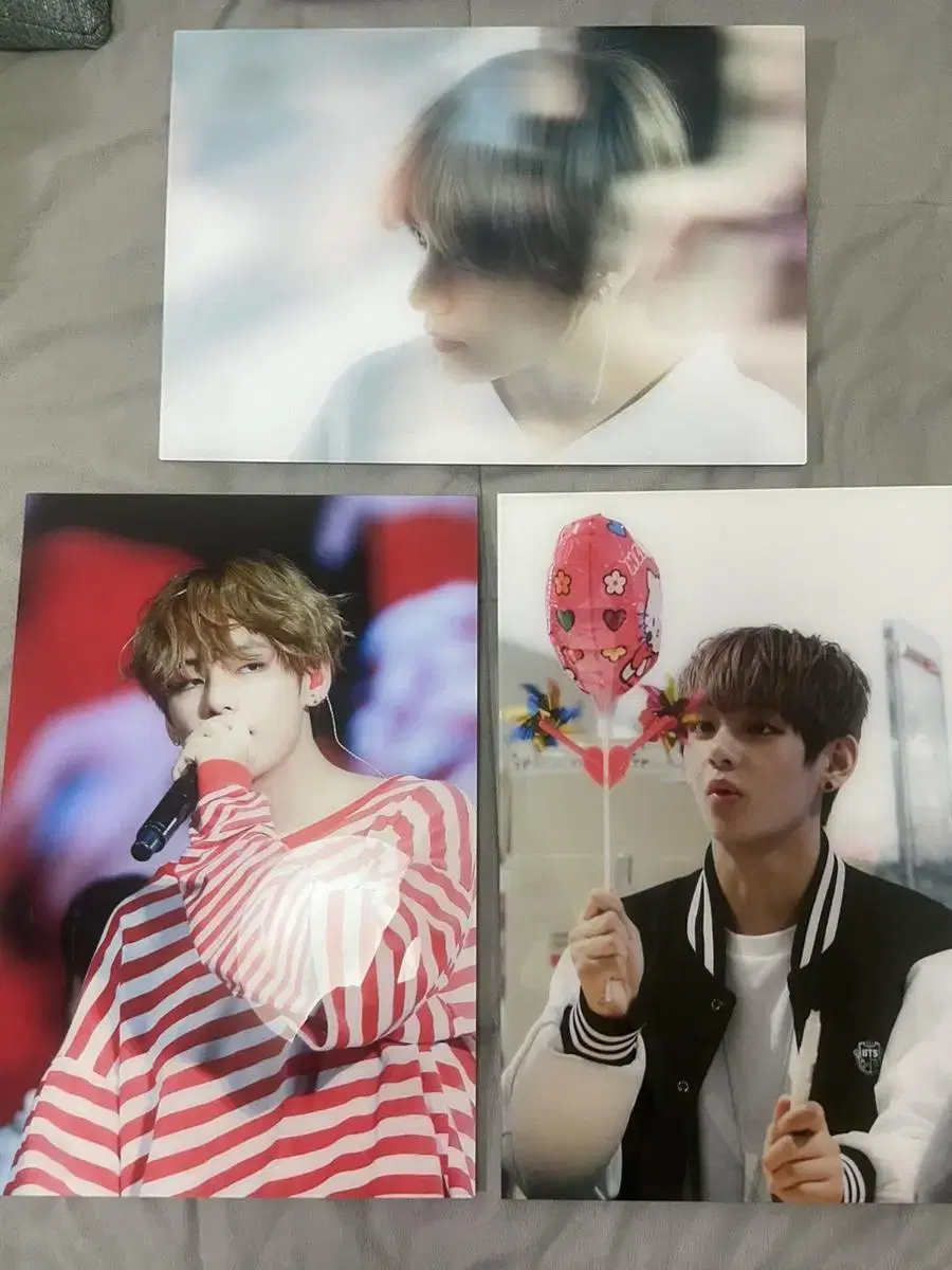 BTS v acrylic picture frame