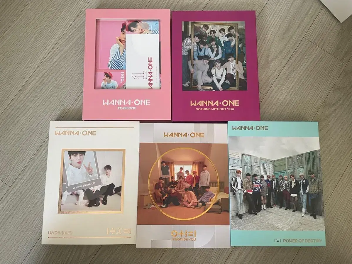 Wanna One album hwang minhyun Full Set