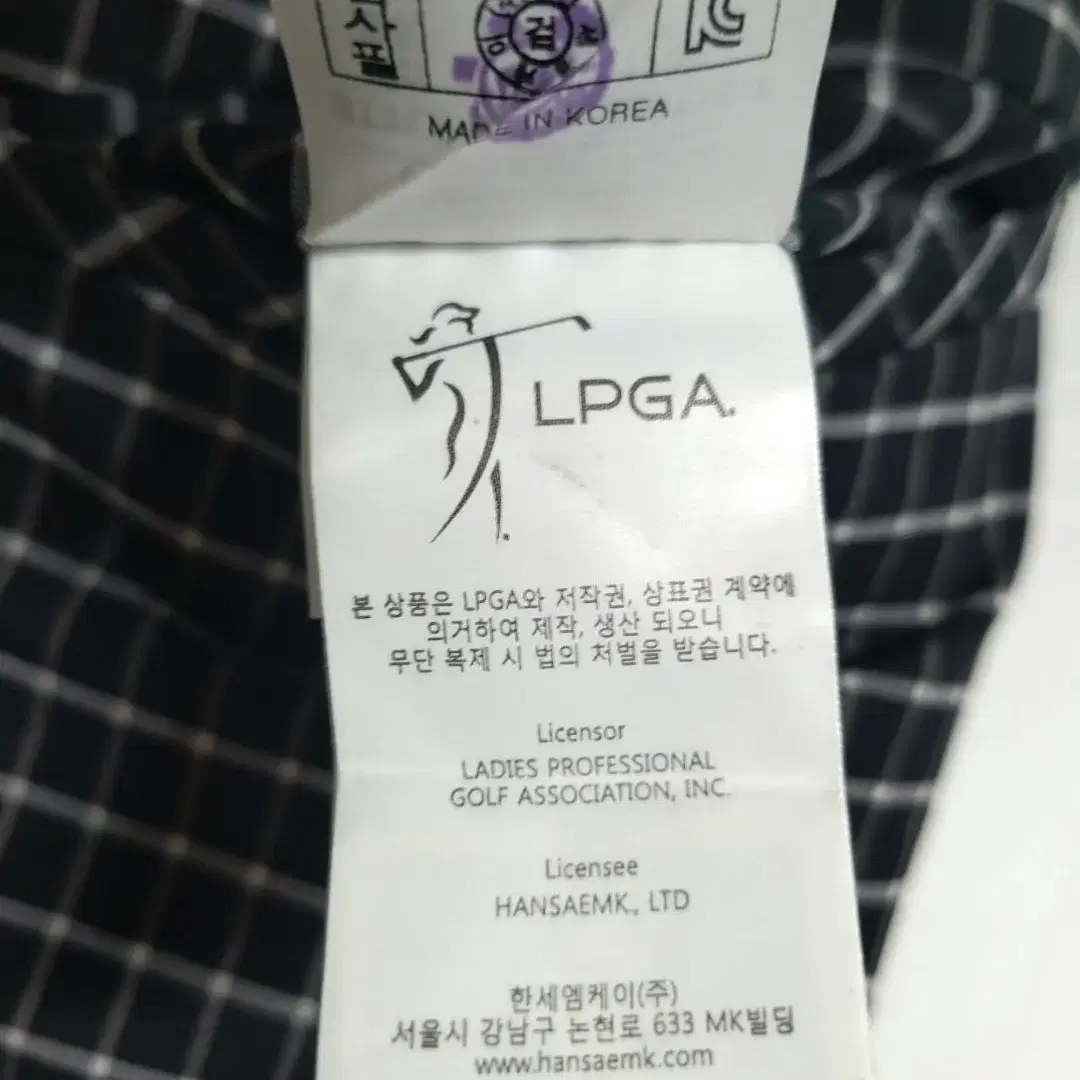 LPGA 기능성 골프 바지/30_22B230