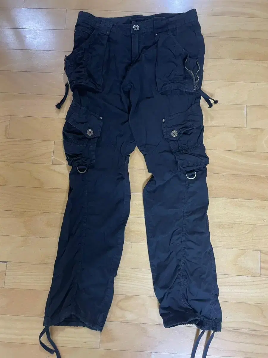 Vintage cargo pants y2k wutuke lowrise