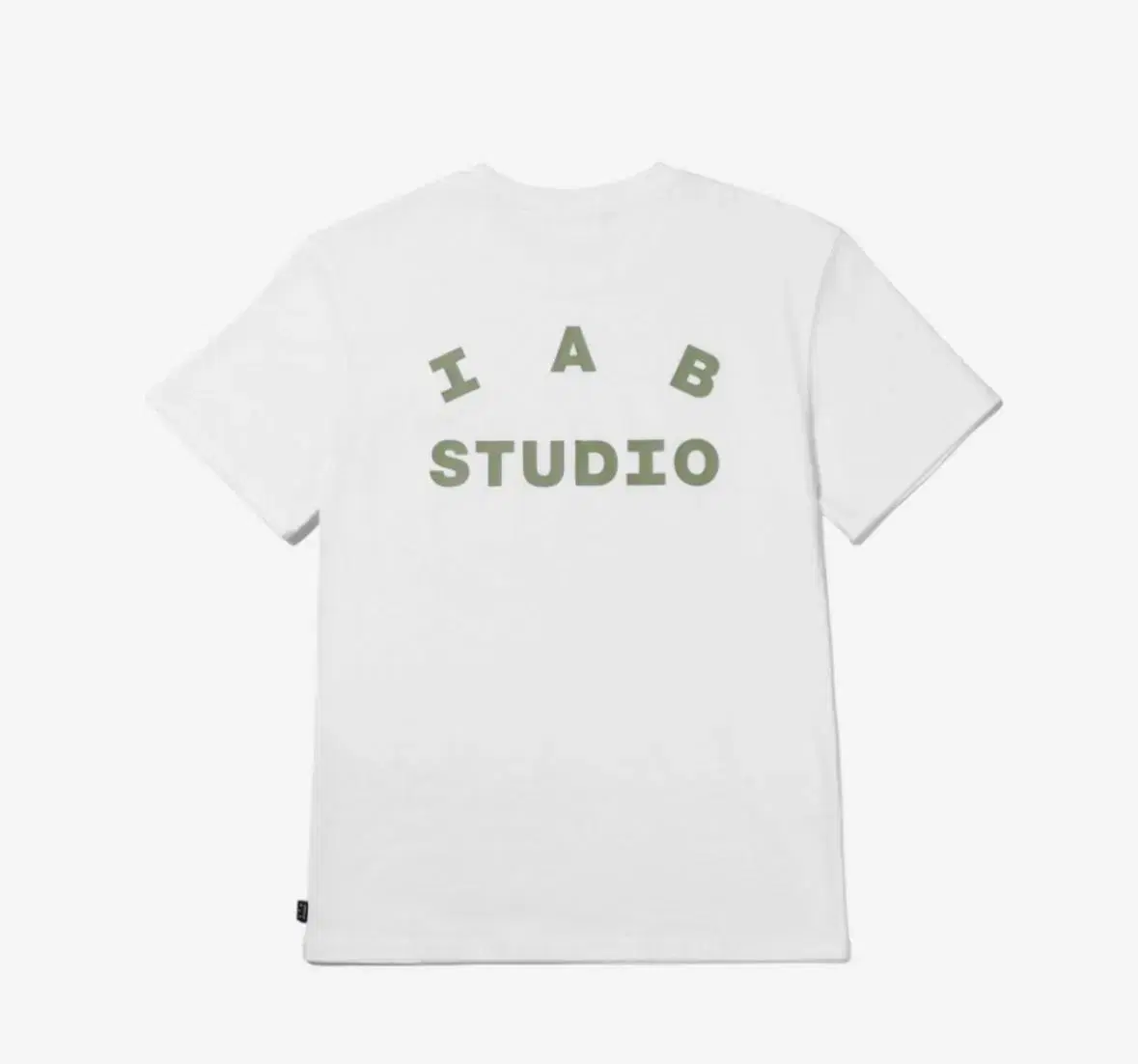 New) iApp Studio Short Sleeve T-Shirt White Light Green M