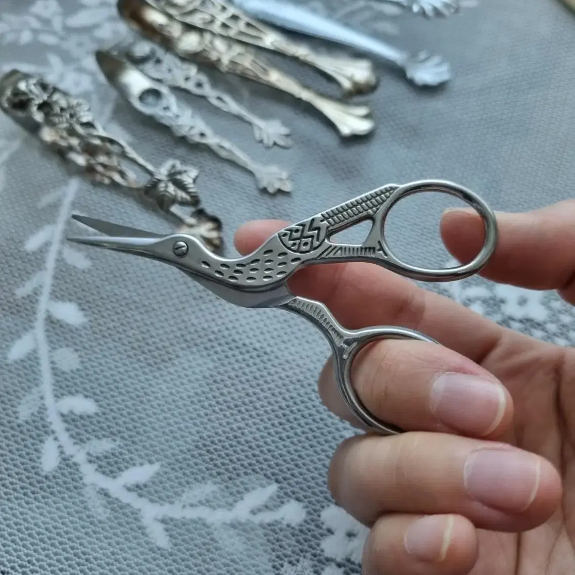 새상품) 새 모양 미니 가위 mini scissors 스테인레스 스틸