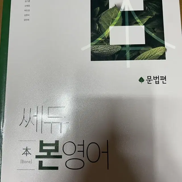 쎄듀 본 영어 문법편, 문법적용편, 독해적용편