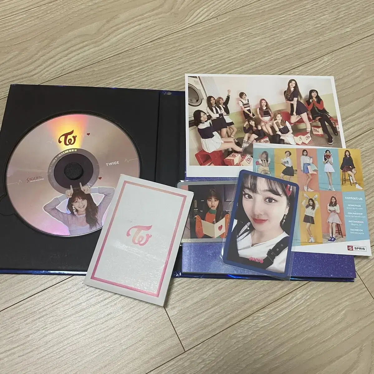 Twice album jihyo set