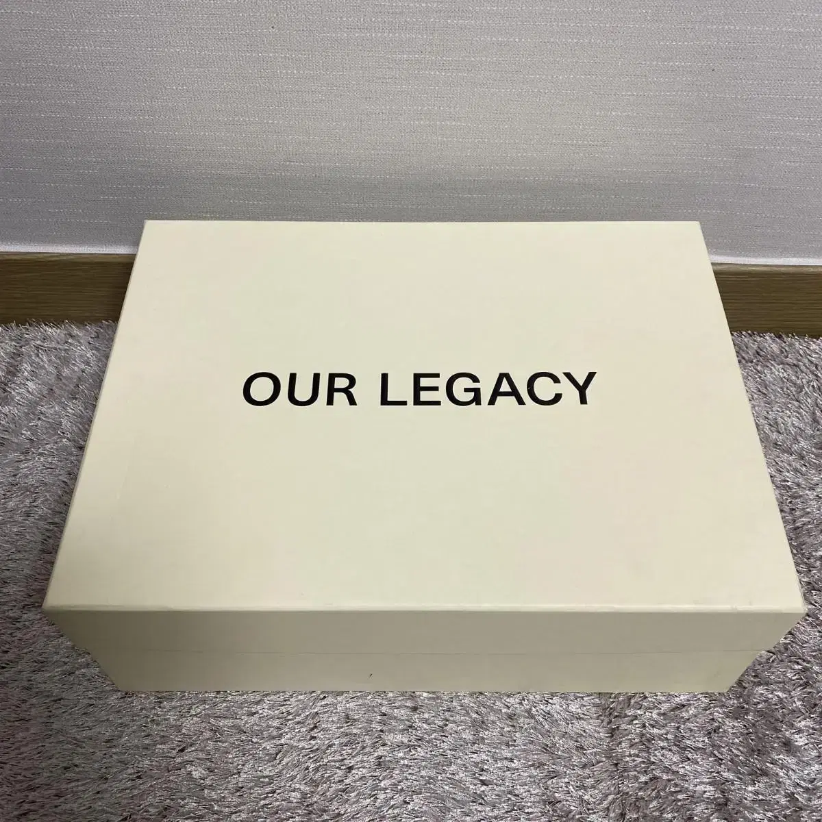 새상품 ] Ourlegacy 아워레가시 슬림 카미온 브라운 색 44사이즈