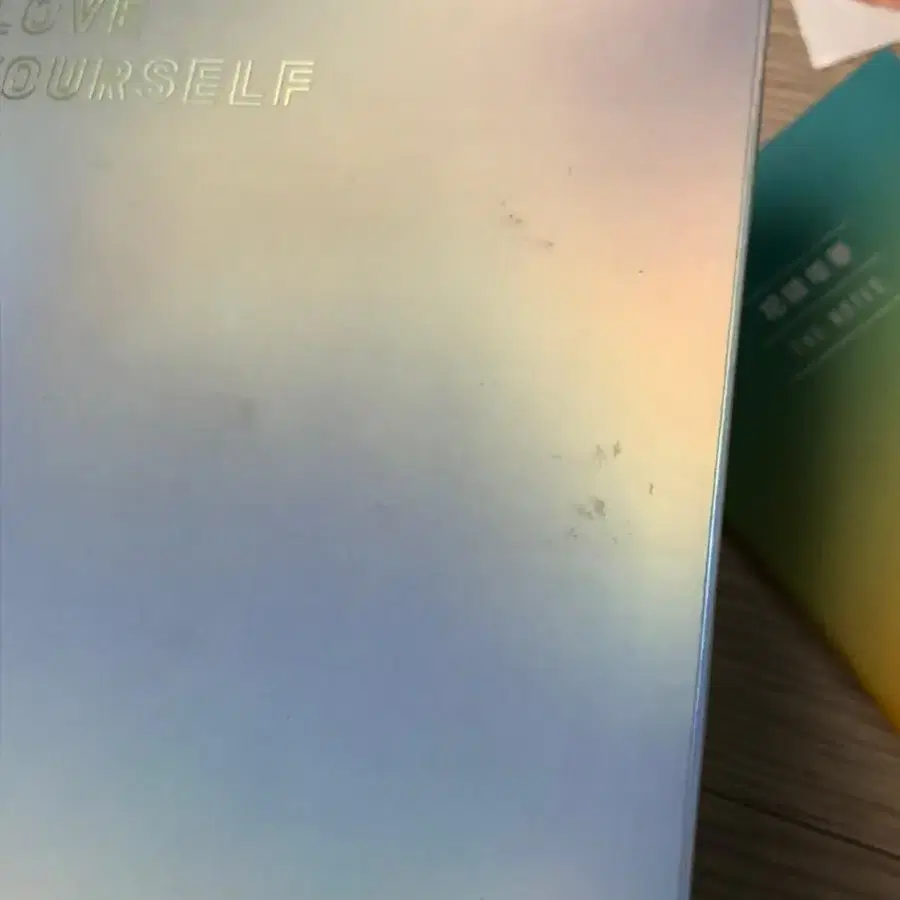 방탄 loveyourself 2CD answer S 스티커 화양연화더노트