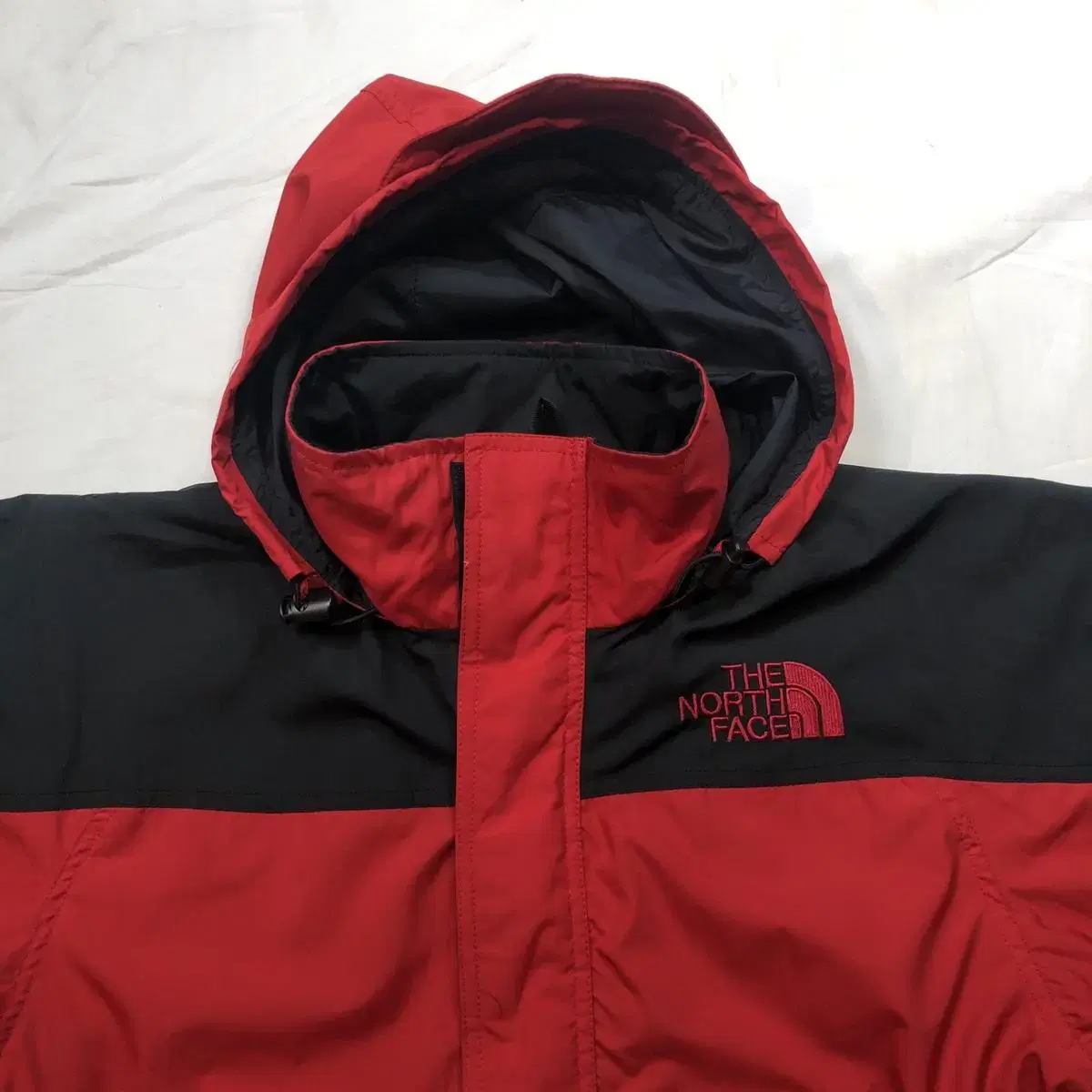 the northface 노스페이스 90s 레드 바람막이 자켓