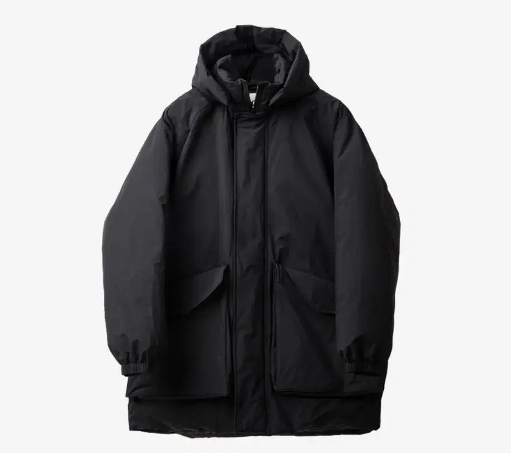 [M, L] Corded moss down parka (100-105-110) with padding J-003