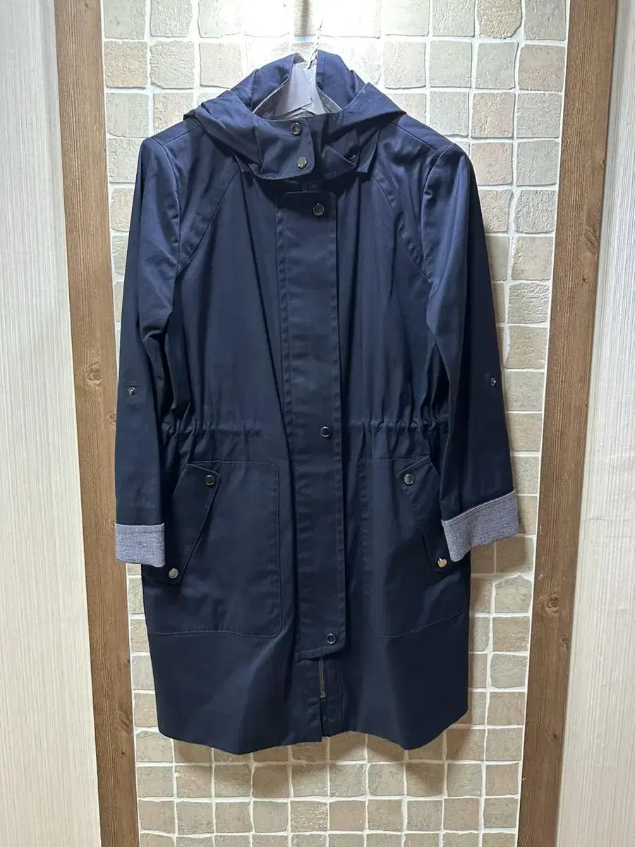 Tube parka navy