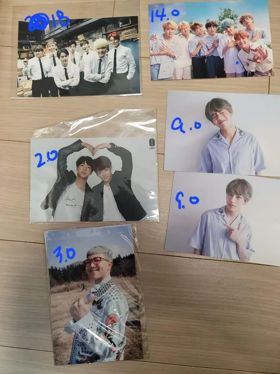 bangtan bts broadcast concert album photocard