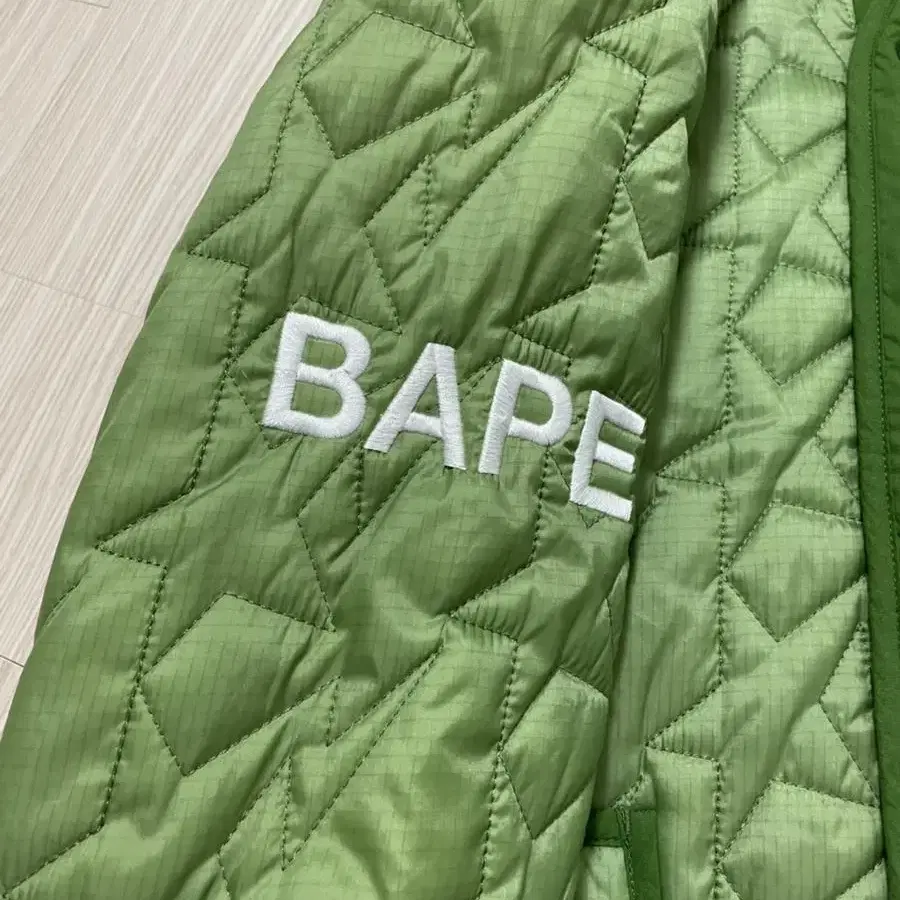 BAPE 퀄티드 자켓 (베이프 퀼팅자켓) S사이즈