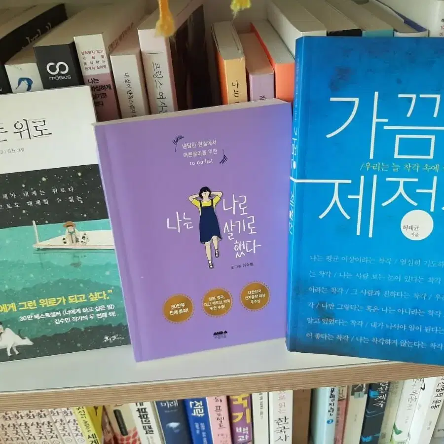 가끔은 제정신.거의 새책.권당7000